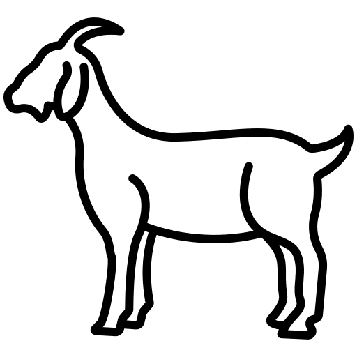 Goat animal kingdom mammal animals icon