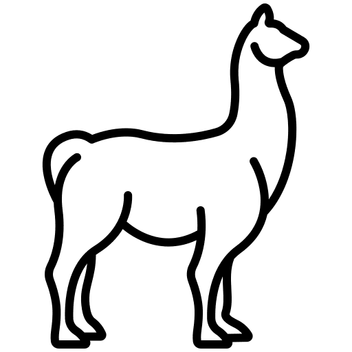 Llama llama animal kingdom mammal icon Llama llama animal kingdom mammal icon