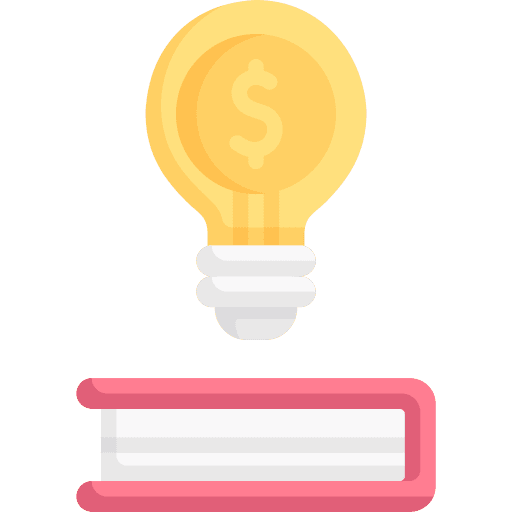 Education idea business and finance economy icon