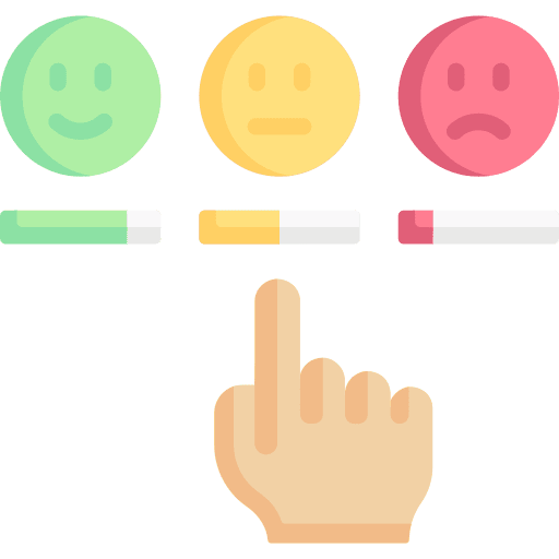 Feedback value review feedback icon