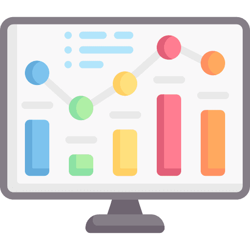 Bar chart investment graph bar chart icon