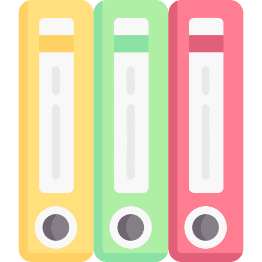 Binder binder files and folders folder icon