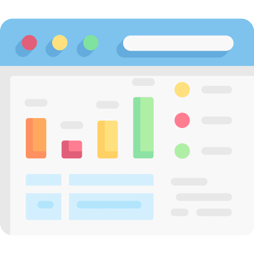 Browser user internet account icon