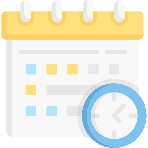 Calendar calendar date clock icon
