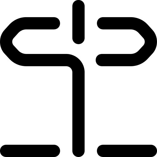 Signpost sign signaling winter icon Signpost sign signaling winter icon