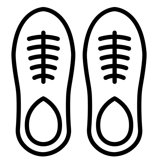 Shoes sneaker shoes footwear icon