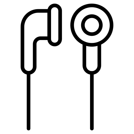 Earphones sound earphones headphones icon