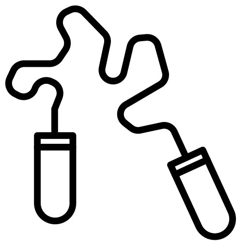 Skipping rope sports and competition jumping rope gym icon