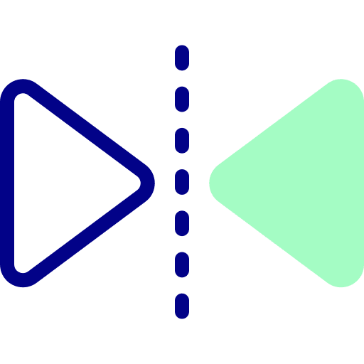 Flip mirror image mirror edit tools icon