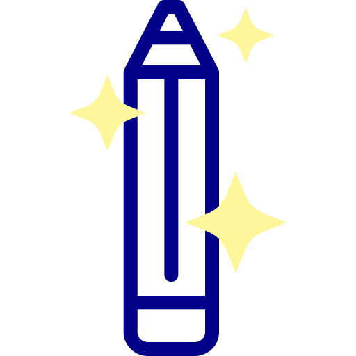 Pencil art and design edit art icon