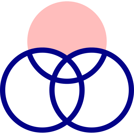 Rgb art and design design color wheel icon