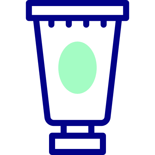 Color tubes art and design artistic painter icon Color tubes art and design artistic painter icon