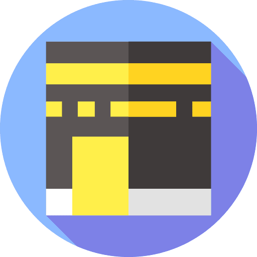 Kaaba architecture and city islamic islam icon Kaaba architecture and city islamic islam icon