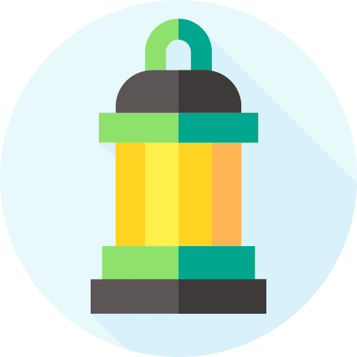 Lantern camping oil lamp fire icon Lantern camping oil lamp fire icon