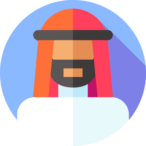Arabian profile cultures person icon Arabian profile cultures person icon
