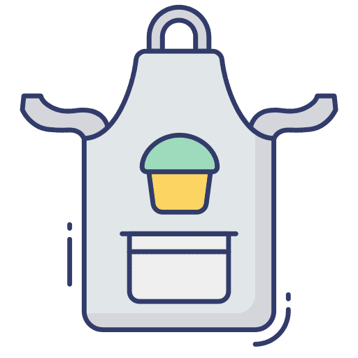 Apron uniform cooking apron icon Apron uniform cooking apron icon
