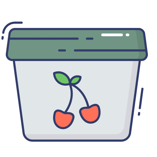 Bowl design cherry handcraft icon Bowl design cherry handcraft icon