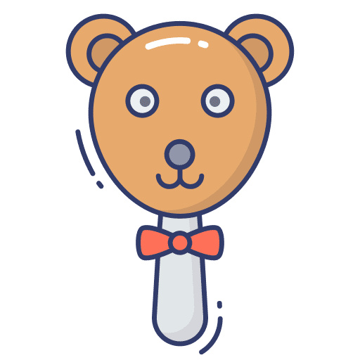 Ice cream teddy ice cream food and restaurant icon Ice cream teddy ice cream food and restaurant icon