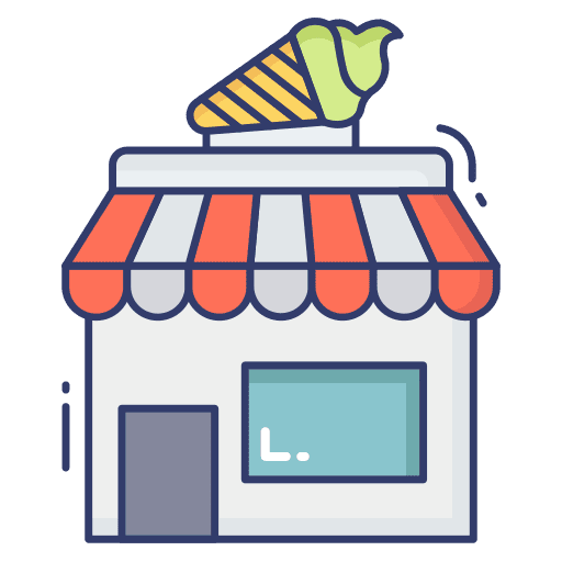 Ice cream shop ice cream shop shop food and restaurant icon Ice cream shop ice cream shop shop food and restaurant icon