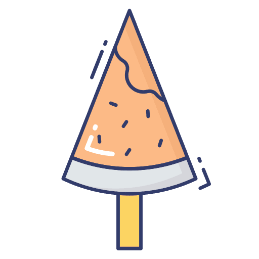Watermelon popsicle dessert summer icon Watermelon popsicle dessert summer icon
