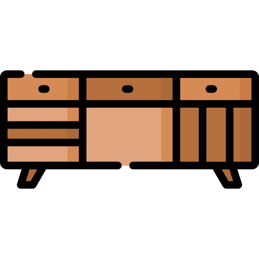 Chest of drawers furniture and household home decoration antique icon Chest of drawers furniture and household home decoration antique icon