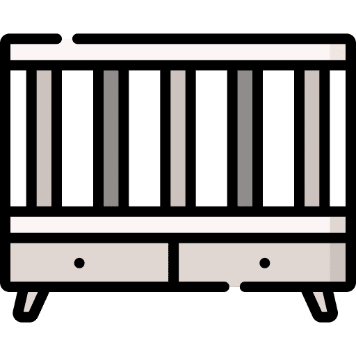 Cot baby crib crib home decor icon Cot baby crib crib home decor icon
