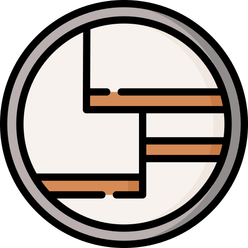 Shelves furniture circular shelving icon Shelves furniture circular shelving icon