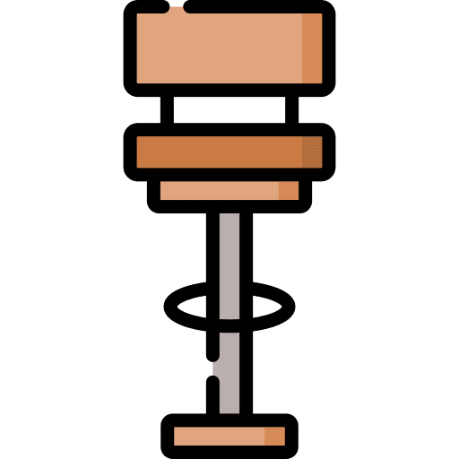 Stool stool seat chair stand icon Stool stool seat chair stand icon