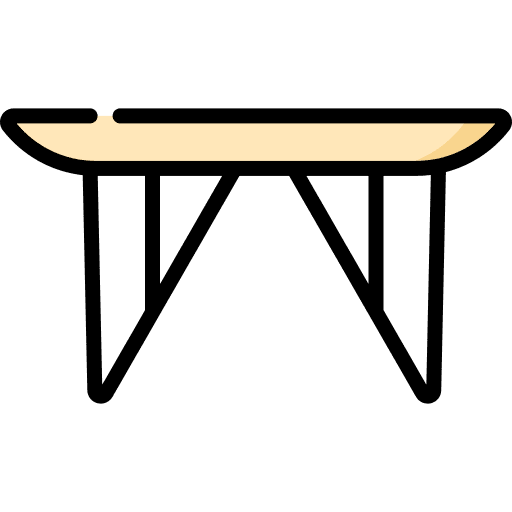 Table dining room furniture and household home icon Table dining room furniture and household home icon