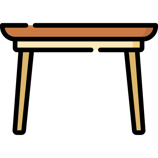 Table dining room home decor decoration icon Table dining room home decor decoration icon