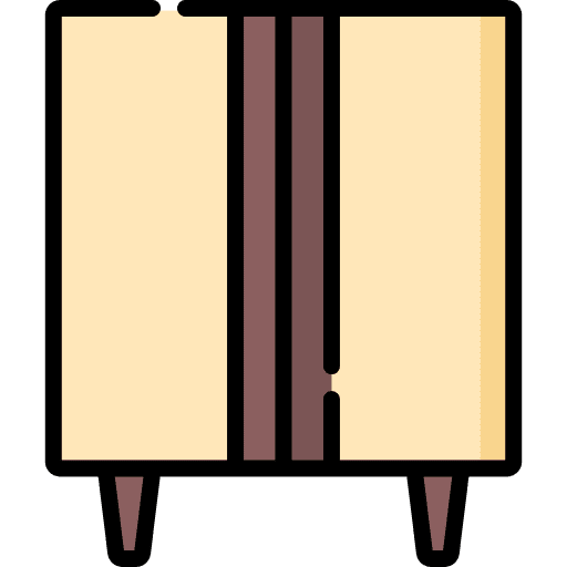 Wardrobe home furniture wardrobe closet icon Wardrobe home furniture wardrobe closet icon
