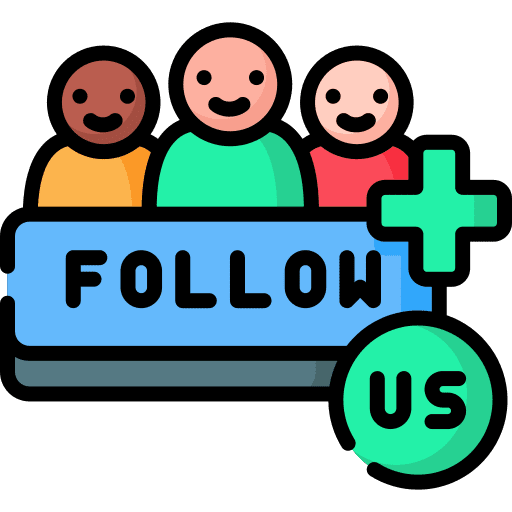 Follow us social media add user avatar icon Follow us social media add user avatar icon