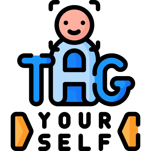 Tag user picture social media icon Tag user picture social media icon