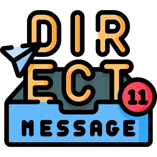 Direct interface multimedia option inbox icon Direct interface multimedia option inbox icon