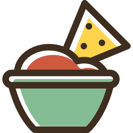 Nachos nachos junk food mexican icon