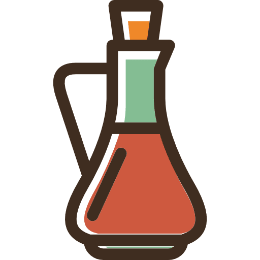 Vinegar healthy food vinegar salad icon