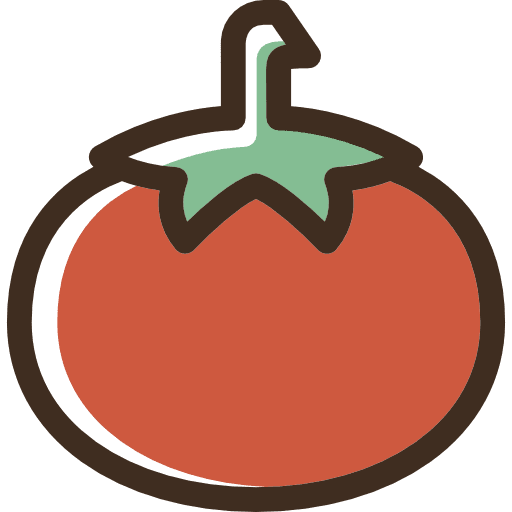 Tomato healthy food fruit organic icon