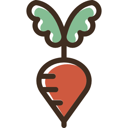 Turnip turnip organic vegetarian icon