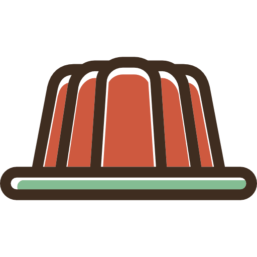 Jelly sweet dessert sugar icon