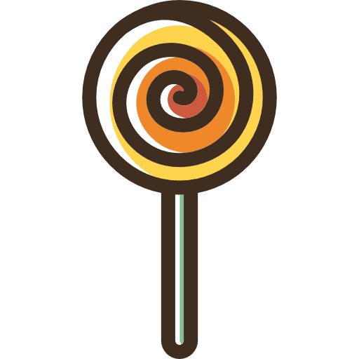 Lollipop food dessert sugar icon