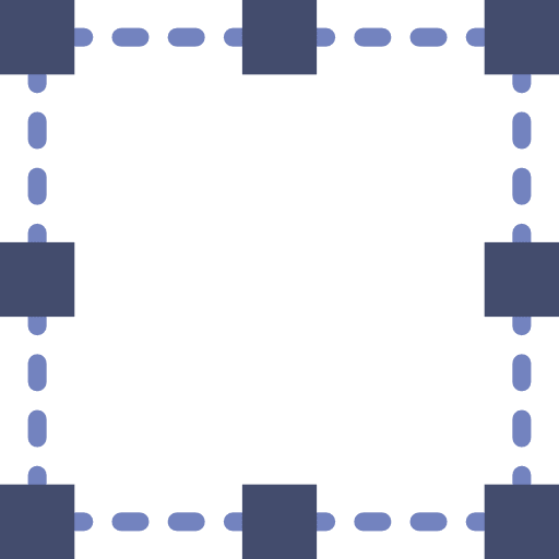 Square square illustration vector icon