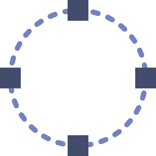 Oval graphic tool interface oval icon
