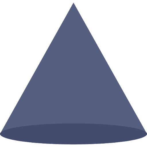 Cone graphic design cone graphic tool icon