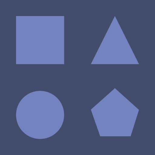 Shapes pentagon interface traingle icon