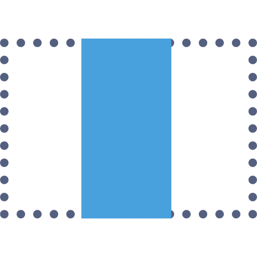 Center alignment graphic design graphic tool interface icon