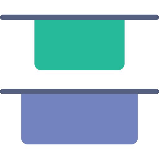 Vertical alignment graphic design interface vertical alignment icon