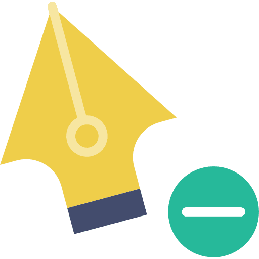 Edit vector interface edit icon