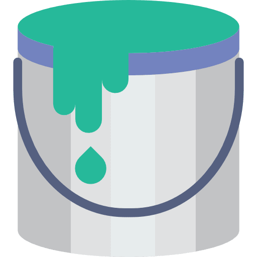 Bucket graphics editor graphic tool interface icon