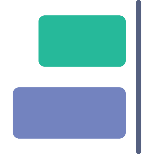 Right alignment graphic design graphic tool right alignment icon