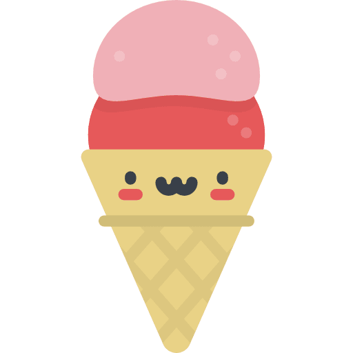 Ice cream summertime summer food icon Ice cream summertime summer food icon